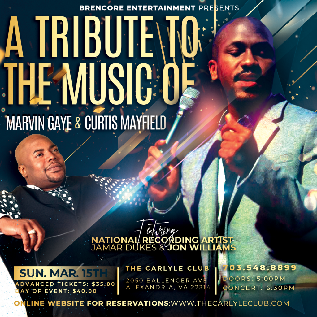 A Tribute to the Music of Marvin Gaye and Curtis Mayfield - Brencore