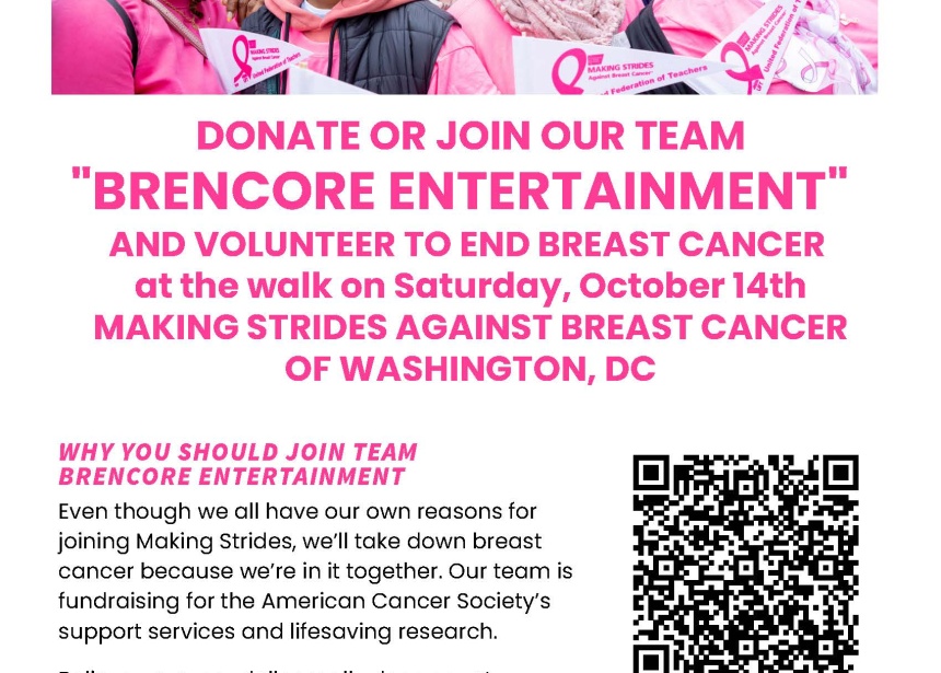 Donate or Join Our Team and Volunteer to End Breast Cancer