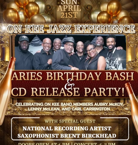 Aries Birthday Bash & CD Release Party!