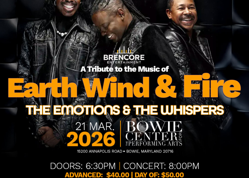 Brencore Entertainment Presents: A Tribute to the Music of Earth, Wind and Fire